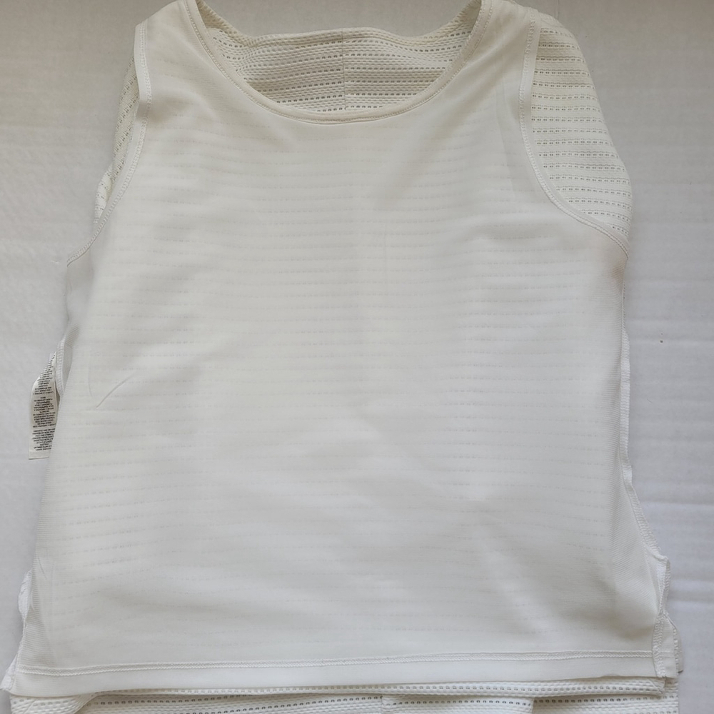 Chico's Women's 1 Medium White Dolman Sleeve Shirt Pullover Lined Casual - Picture 9 of 12